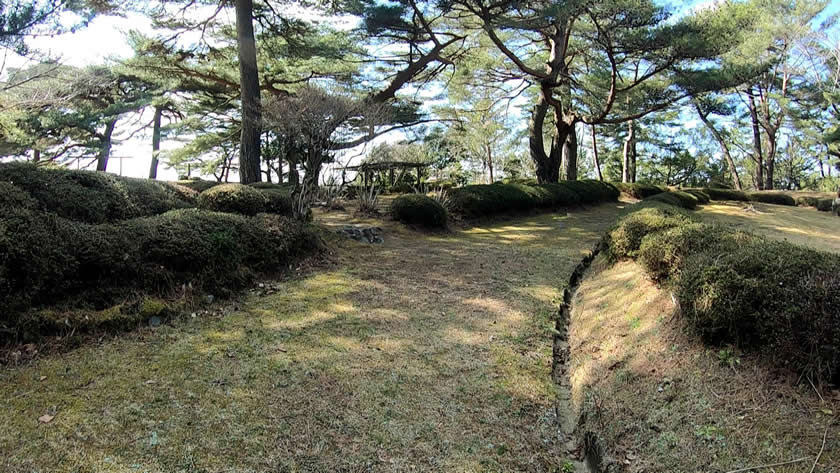 城ケ平公園(天方城跡)