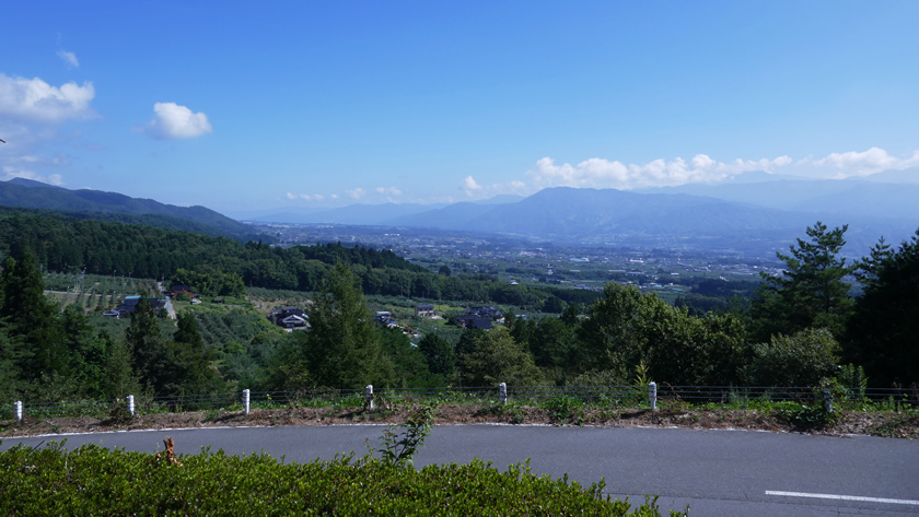 青木ヶ沢展望台