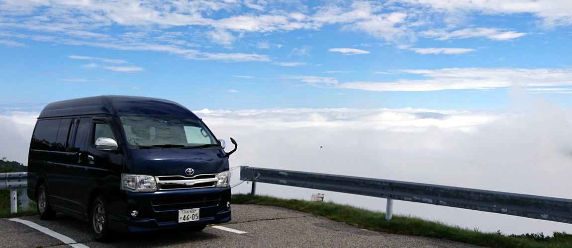 美ヶ原自然保護センター駐車場