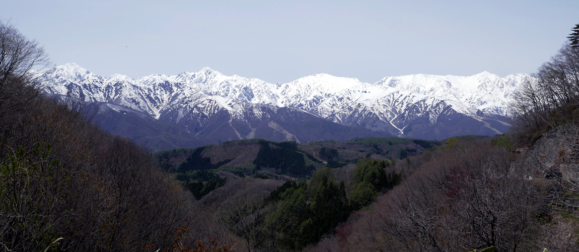 白沢峠展望台(嶺方峠)