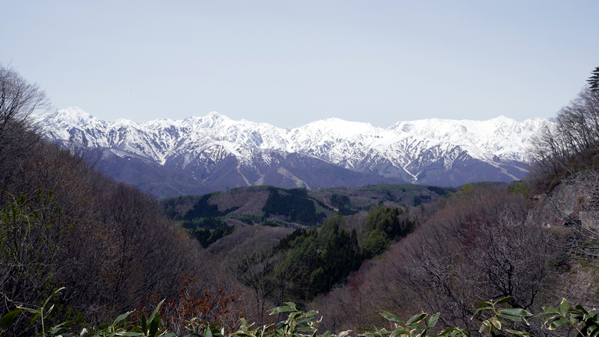 白沢峠展望台(嶺方峠)