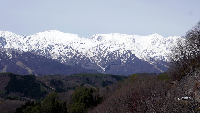 白沢峠展望台(嶺方峠)