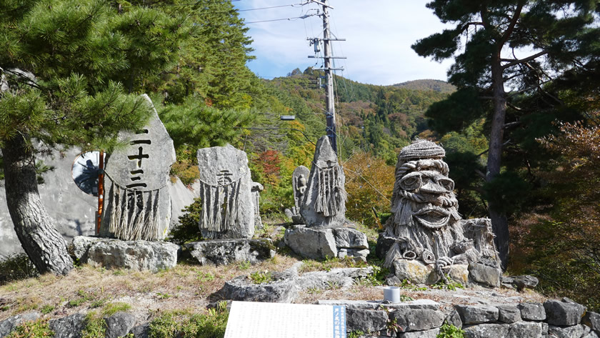 芦ノ尻の道祖神祭り会場