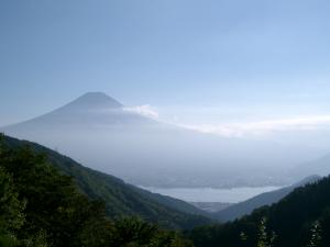 県道富士河口湖笛吹線展望台